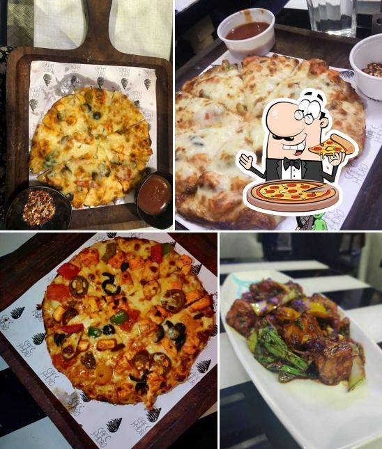Try out pizza at Cafe Hydro