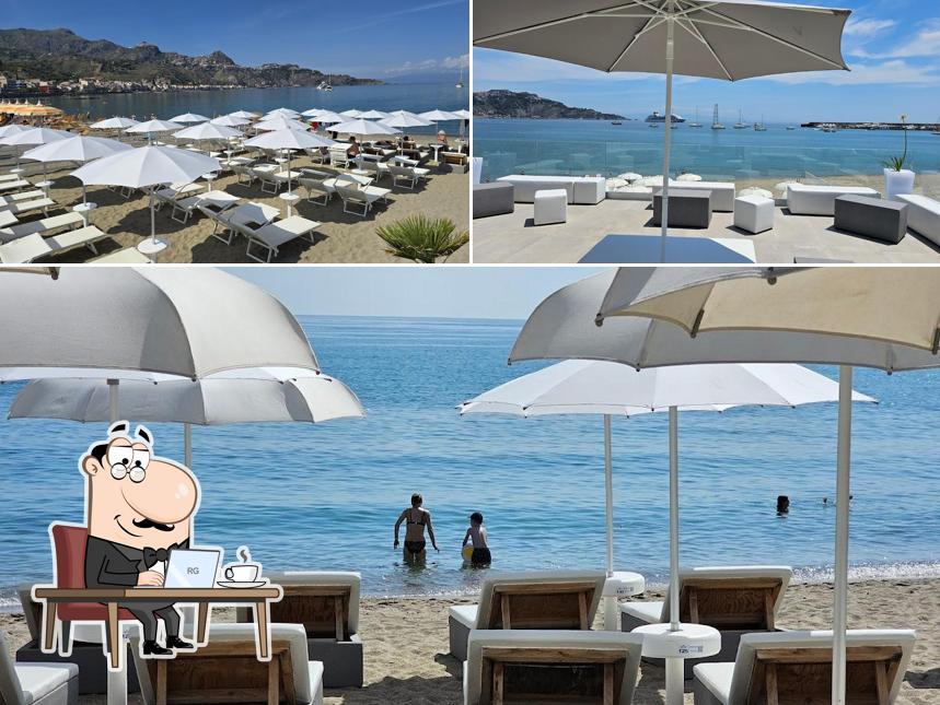 Dai un'occhiata agli interni di Cafe’ de Mar Naxos