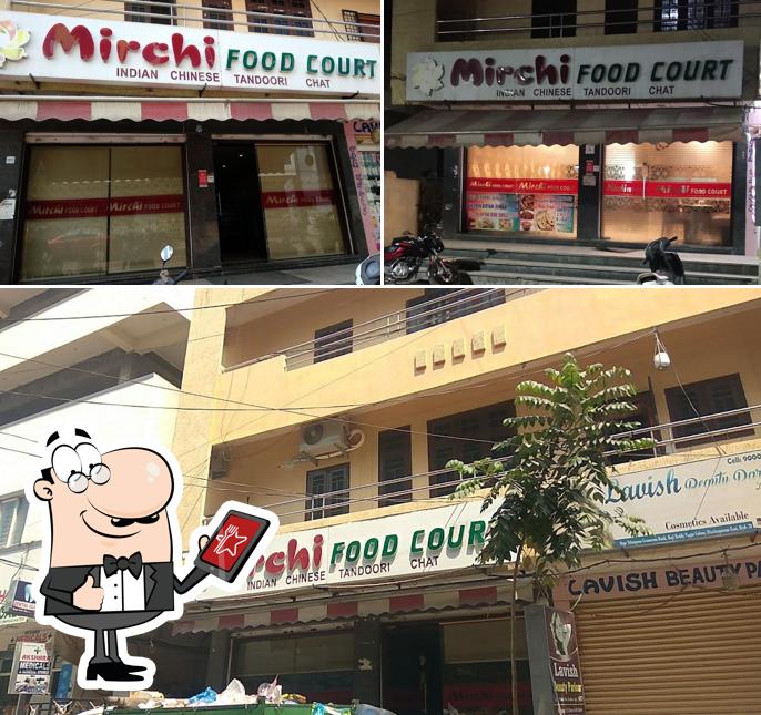 The exterior of Mirchi Food Court