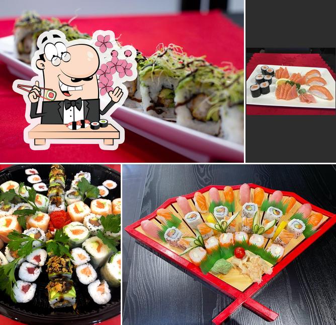 Commandez différentes options de sushi