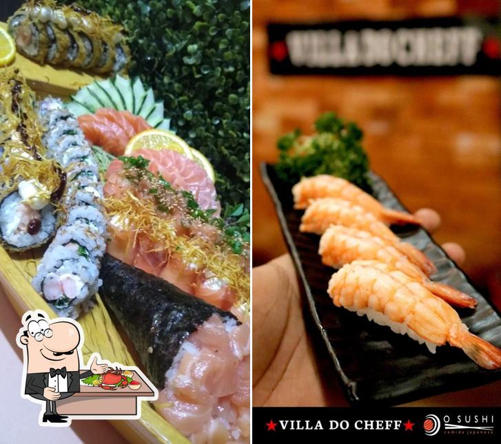 Experimente frutos do mar no O Sushi - Comida Japonesa