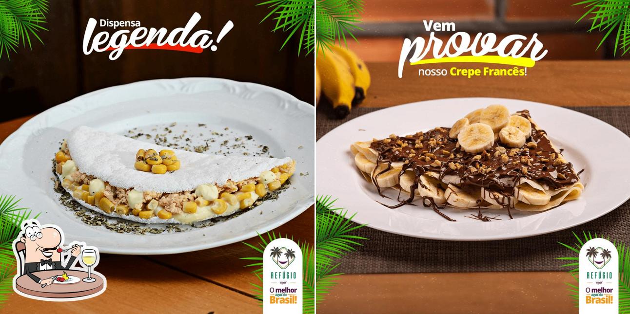 Comida em Refúgio Açaí