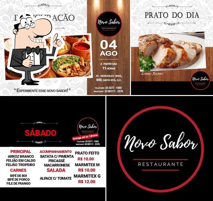 Here's a pic of Restaurante Novo Sabor