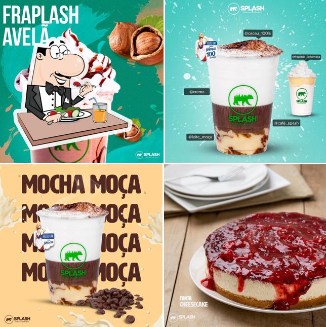 Tiramisù e bolo de queijo em Splash Bebidas Urbanas