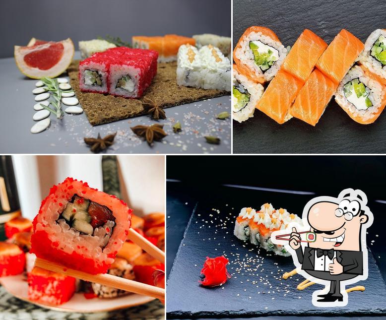 Закажите различные сеты суши