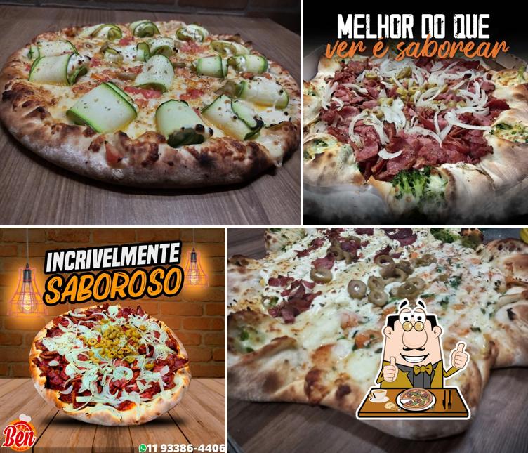 Escolha diversos tipos de pizza