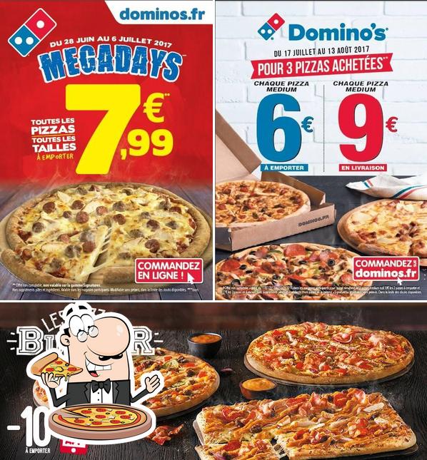 Choisissez des pizzas à Domino's Pizza Meaux