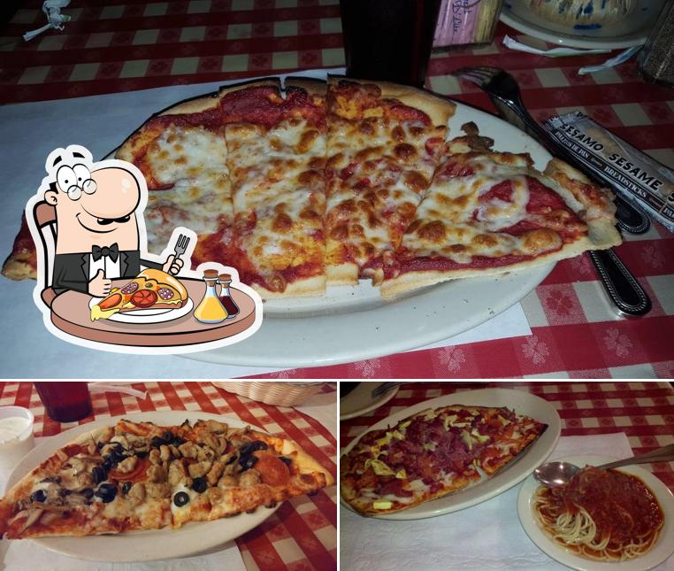 Try out pizza at Luigi's Italian Restaurant