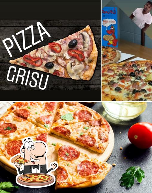 Prova una pizza a PIZZERIA D'ASPORTO GRISÚ