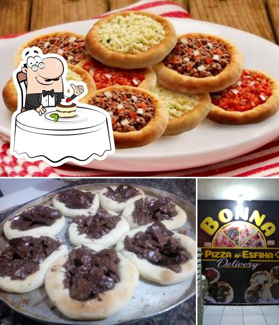 Bonna Pizza oferece uma variedade de sobremesas