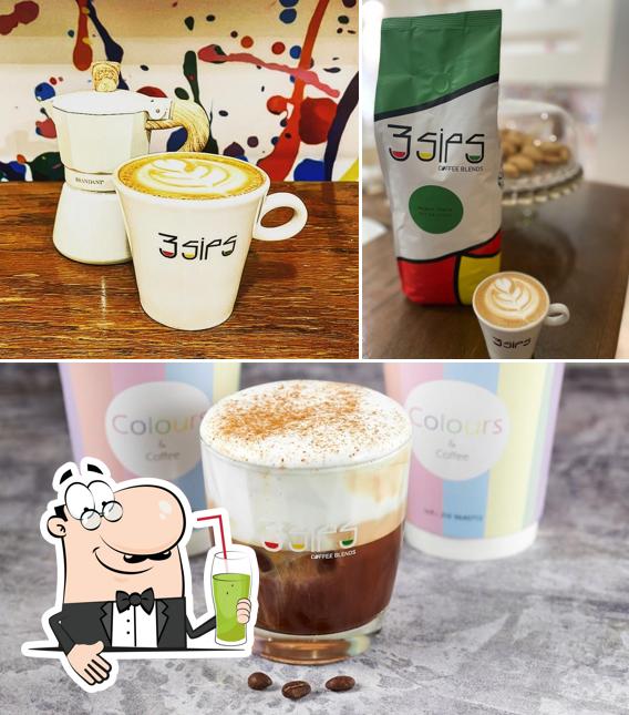 Enjoy a beverage at Colours & Coffee ,Cafe-Bistro Glyfada