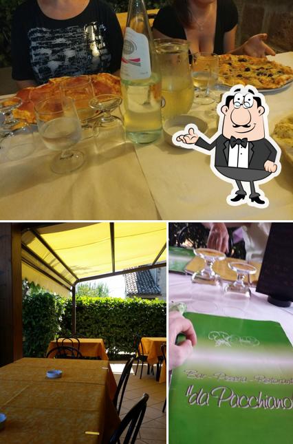 Jetez un coup d’oeil à l’image affichant la intérieur et table à manger concernant Da Pacchiano