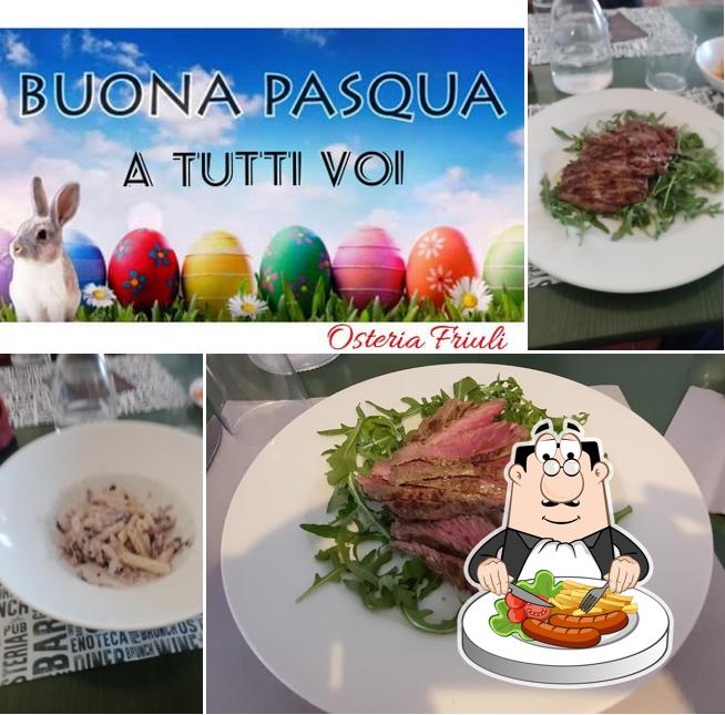 Cibo al Osteria Friuli