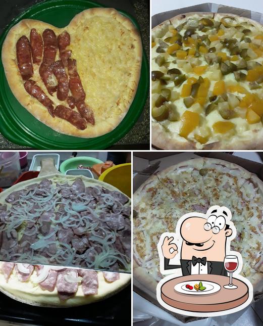 Comida em Pizzaria Ceciliana