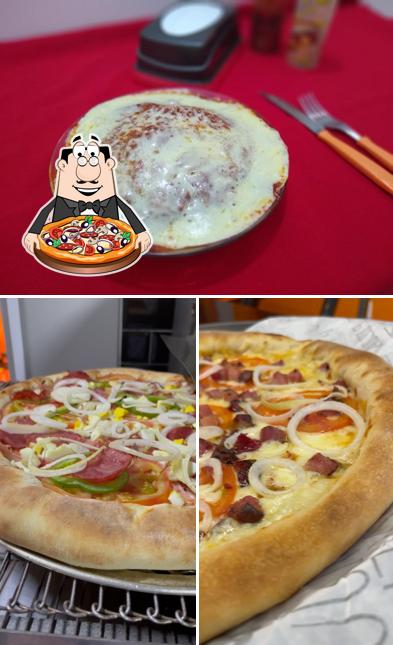 Peça pizza no D'Guste Pizzaria