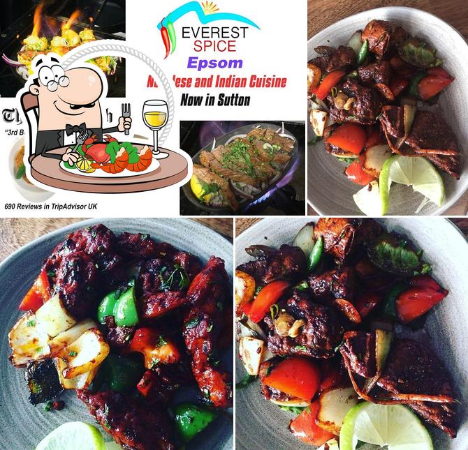 Order seafood at Everest Spice - Nepalese and Indian Restaurant