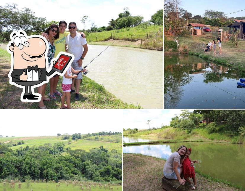 Veja imagens do exterior do Rancho Coração do pesca Sapezeiro