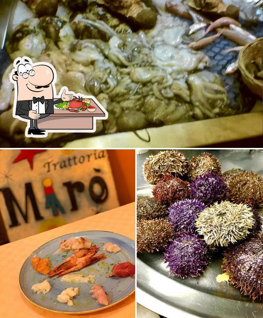 Get seafood at Trattoria Miró