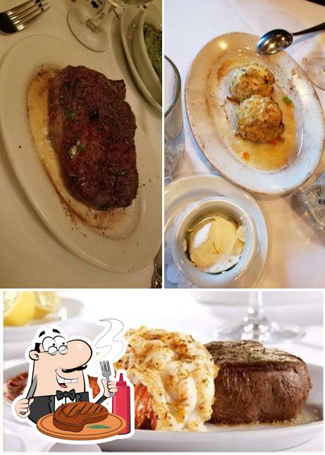 Get meat meals at Ruth's Chris Steak House