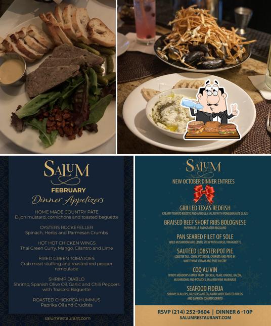 Order a sandwich at Salum Restaurant