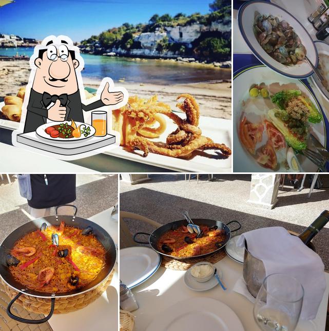 Food at Xuroy Menorca Hotel - Restaurante