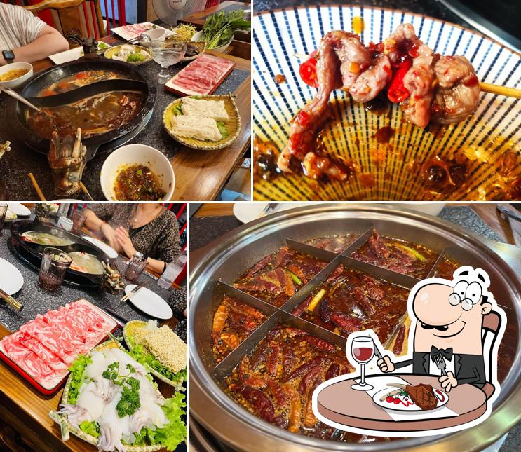 Ordina i un pasto a base di carne a 巴倒辣 重庆老火锅 2号店 LORETO分店 火锅&川菜 BA HOT POT LORETO