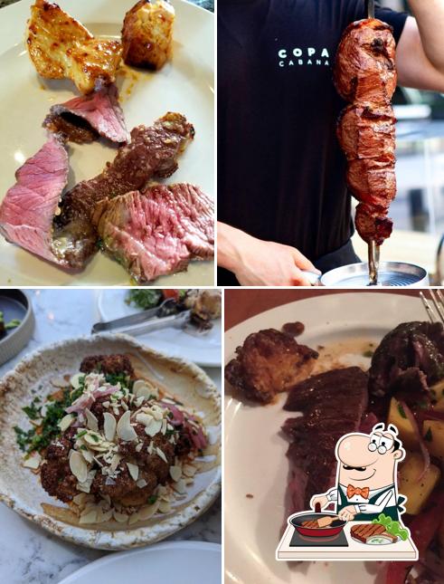 Pick meat dishes at Copacabana Brazilian Steakhouse - Niagara