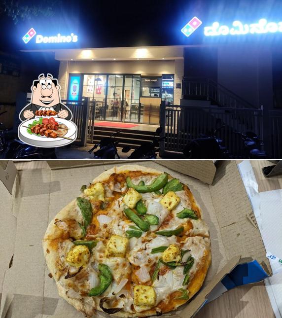 Food at Domino's Pizza