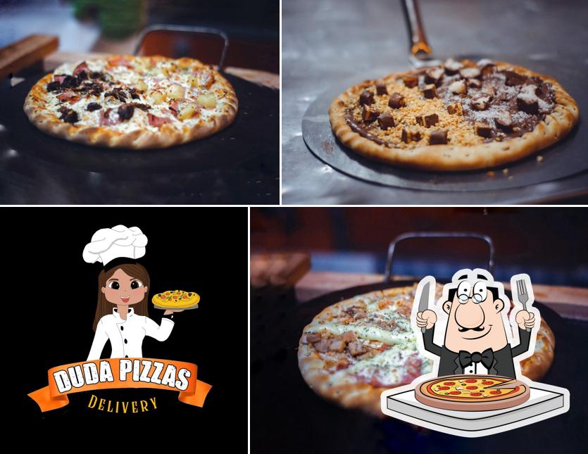 Consiga diferentes tipos de pizza