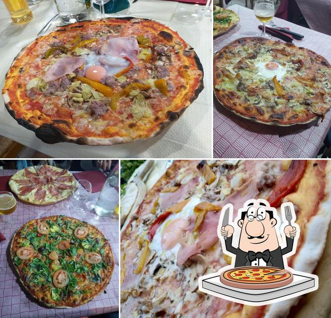 Ordina una pizza a Pizzeria Trattoria La Colombara