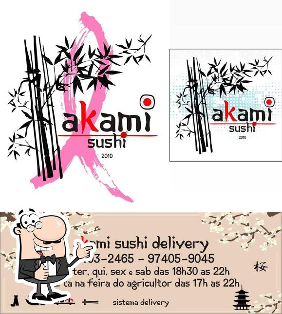 Look at the pic of AKAMI SUSHI DELIVERY