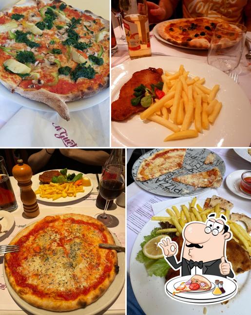 Scegli tra le molte varianti di pizza