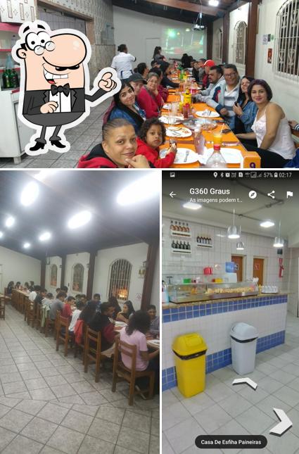 O interior do Pizzaria Muitinga freguesia