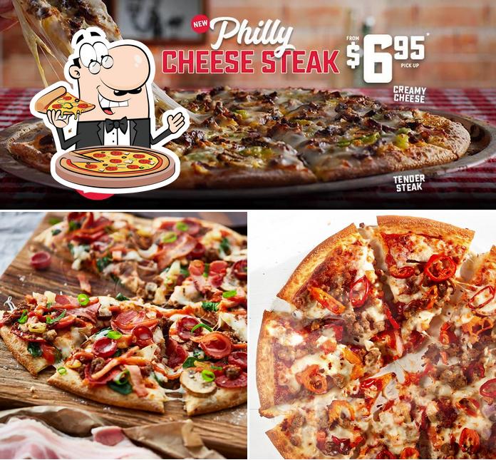 Try out pizza at Domino's Pizza Penrith
