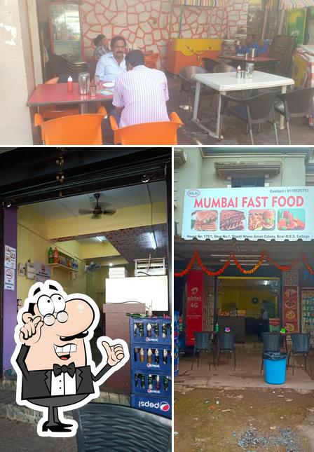 The interior of Mumbai Fast Food