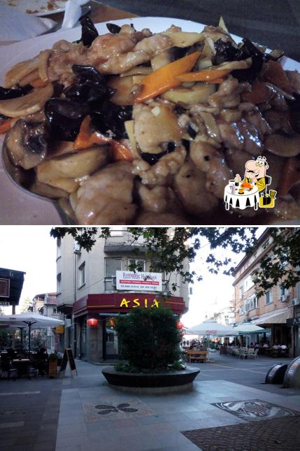 Nourriture à Asia Chinese Restaurant