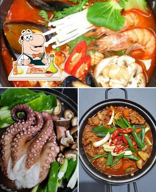 Try out seafood at 식당&게스트-박가네 브라질 피라시까바