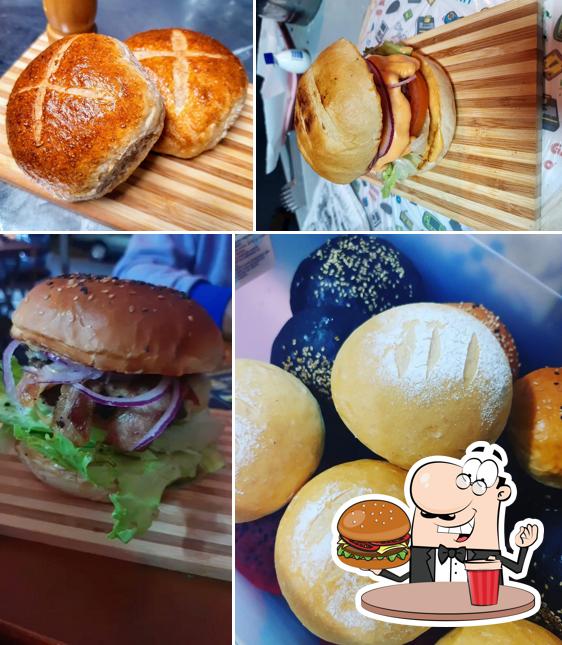 Experimente um dos hambúrgueres disponíveis no The Burguer Gamers