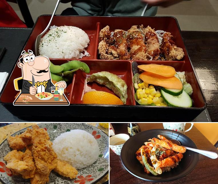 Meals at Japan Komo Japanese restaurant