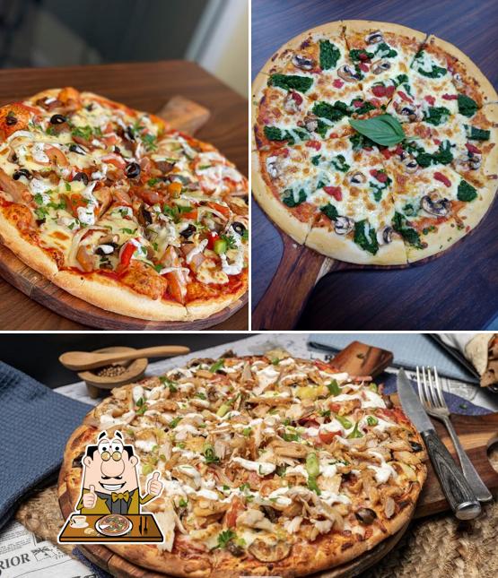 Pide diferentes formatos de pizza