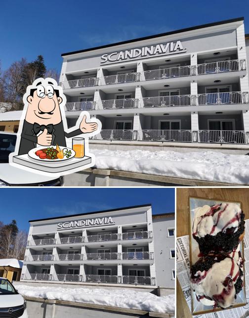 Еда в "Restaurant Scandinavia"