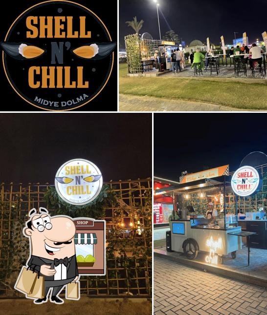 The exterior of Shell n' Chill