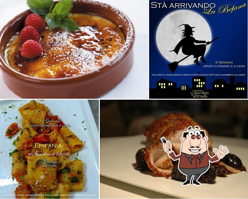 Cibo al Ristorante Pizzeria Il Giardino di Strada