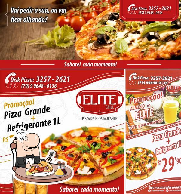 Peça pizza no Elite Grill Restaurante e Pizzaria Delivery