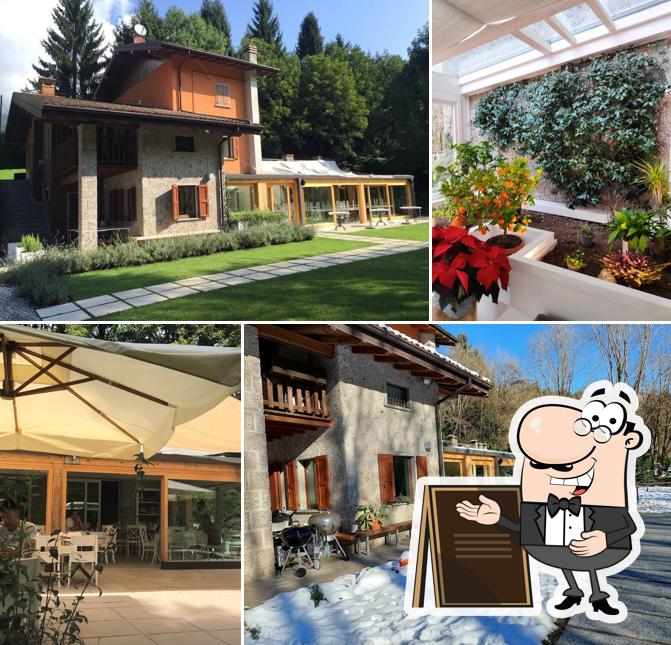 Gli esterni di Osteria Selva