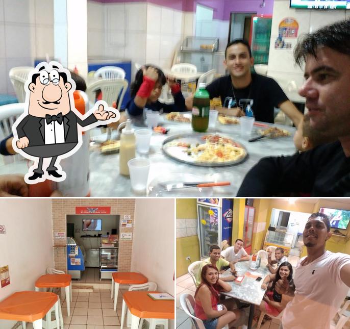 O Pizzaria do Gordinho Recife/Pe se destaca pelo interior e mesa de jantar