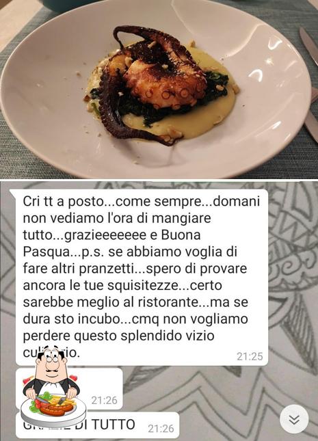 Cibo al Ristorante la Tana del Polpo - Ancona