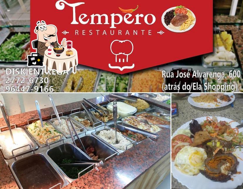 Comida em Restaurante Tempero Self Service