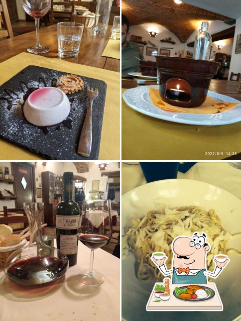 Platti al Trattoria Scudo Di Francia