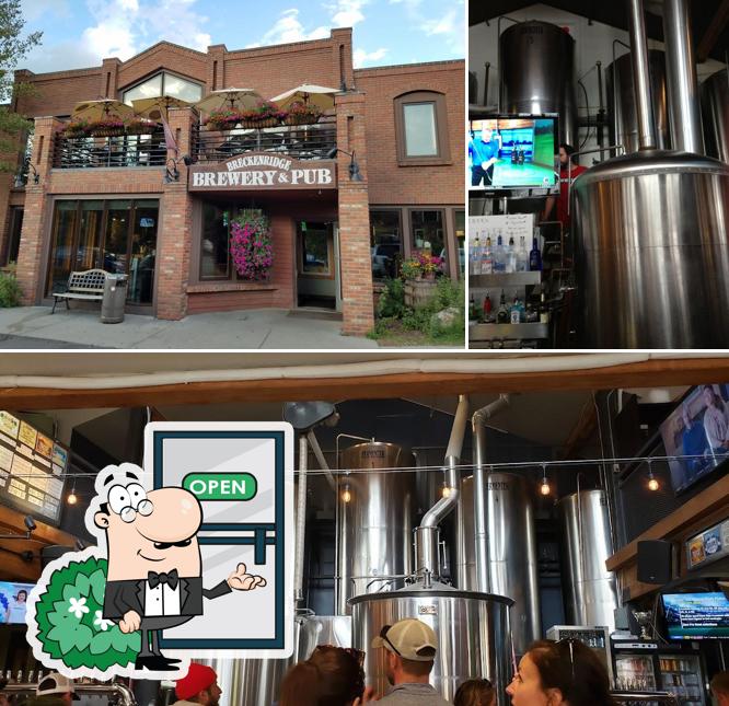 Check out the exterior of Breckenridge Brewery & Pub